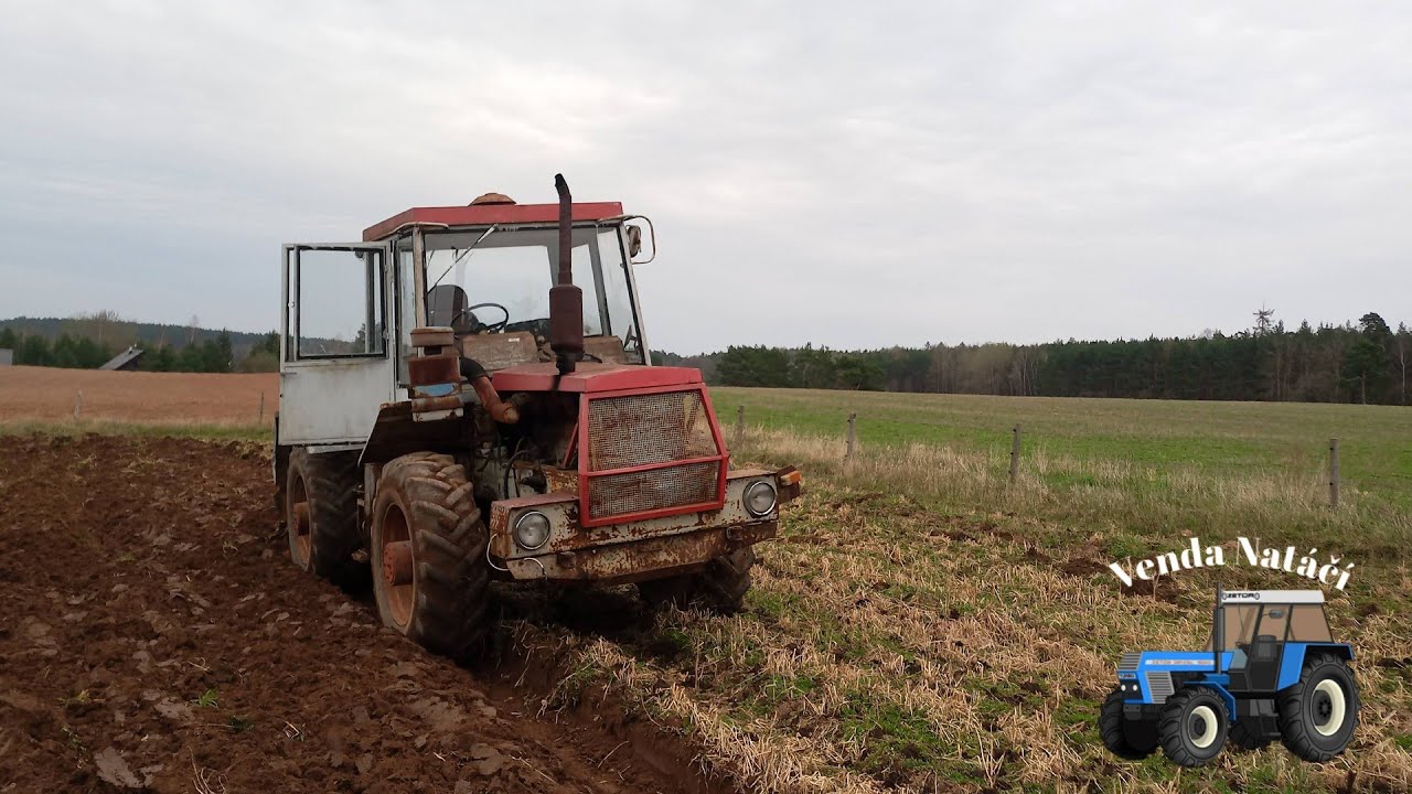 Škoda ŠT 180 & phx 5  / Orba / Orka / Zaorání hnoje / Plowing / Legenda v poli !!!