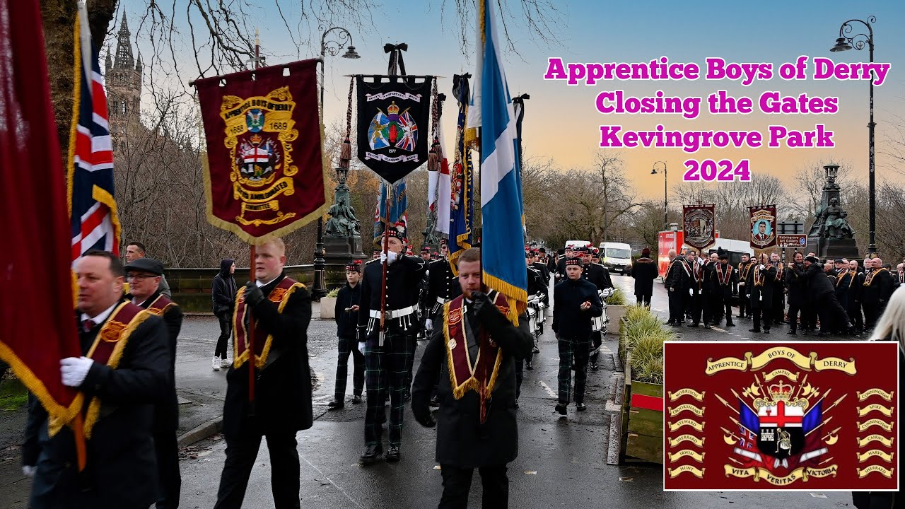 Apprentice Boys of Derry (ABOD - Closing The Gates 2024 (Kelvingrove Park)