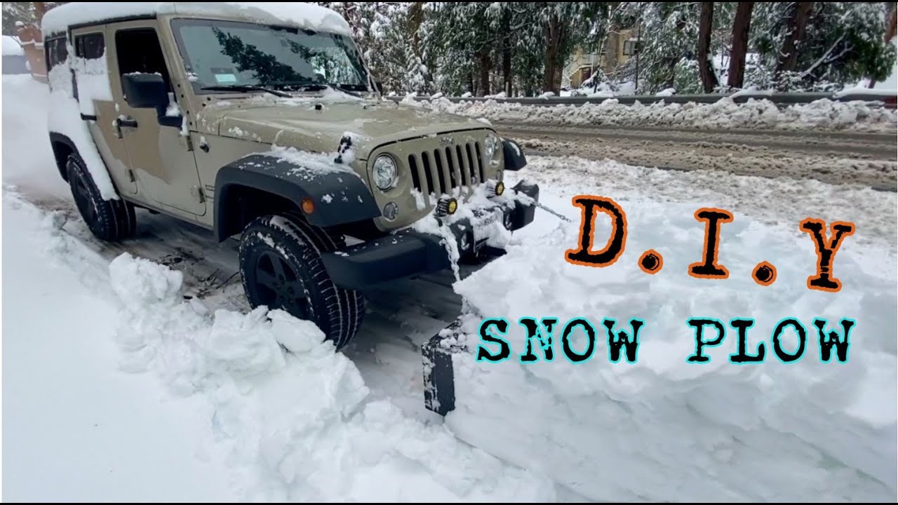DIY Snow Plow on Jeep Wrangler (We Follow Rivers)