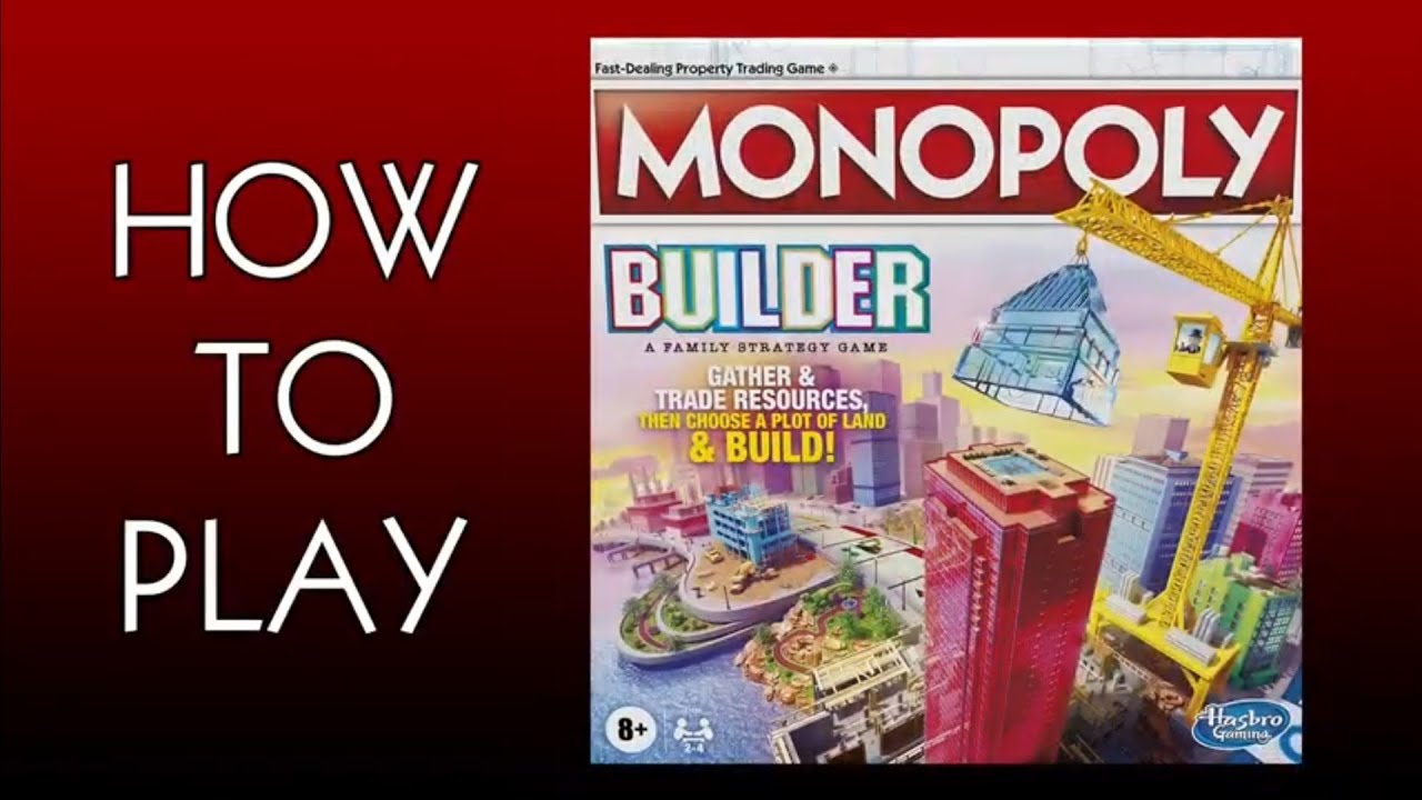Как играть в настольную игру «Монополия-строитель» (Hasbro 2021)
