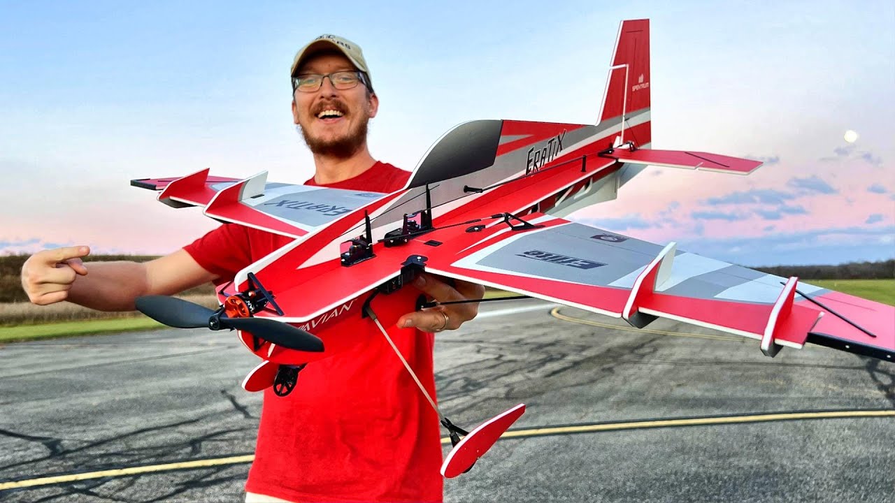 Совершенно новый!!! Радиоуправляемый самолёт E-Flite Eratix 3D FF (Flat Foamy) 860 мм