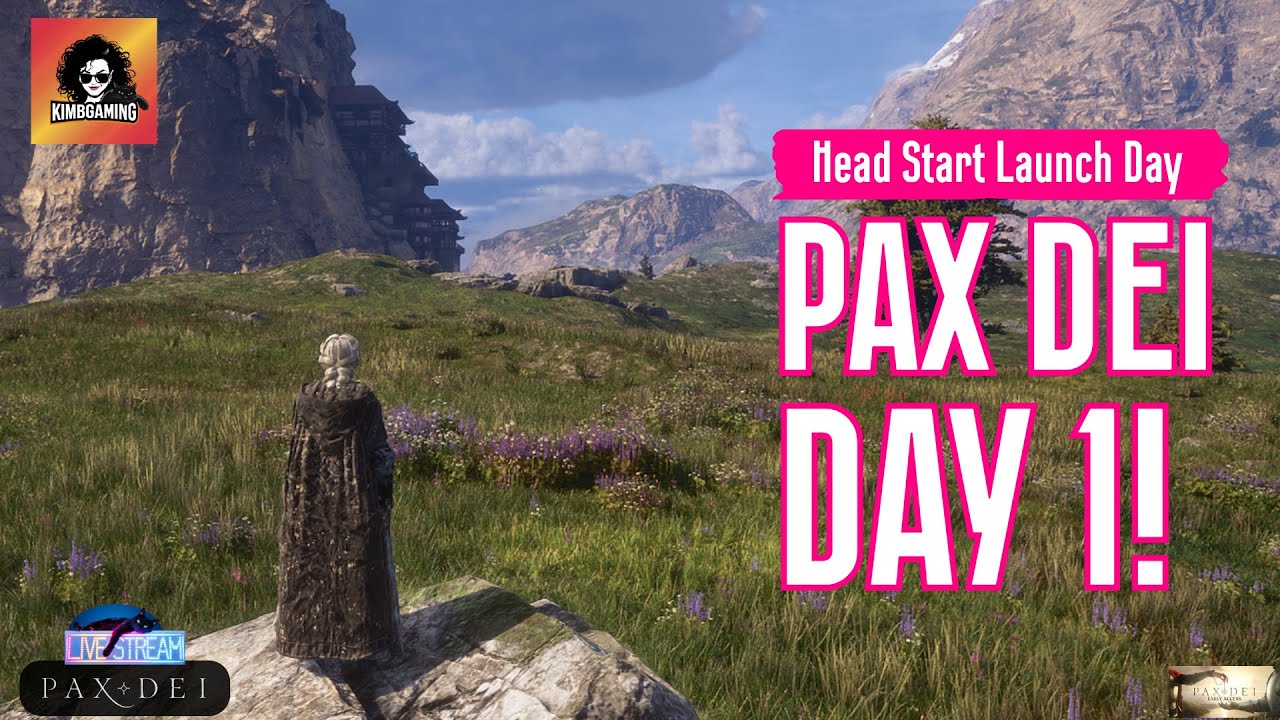 Pax Dei Head Start Launch Day!  Let's Play