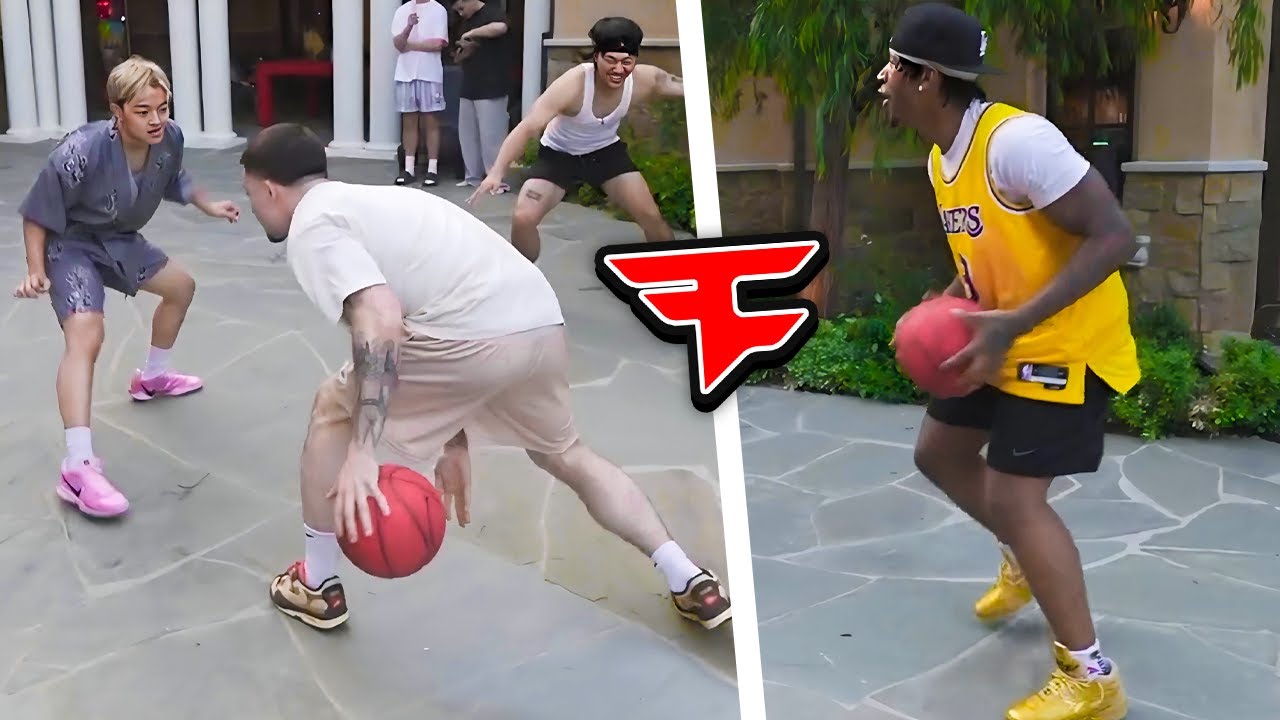 FaZe Plays 2v2 Basketball WAGER..
