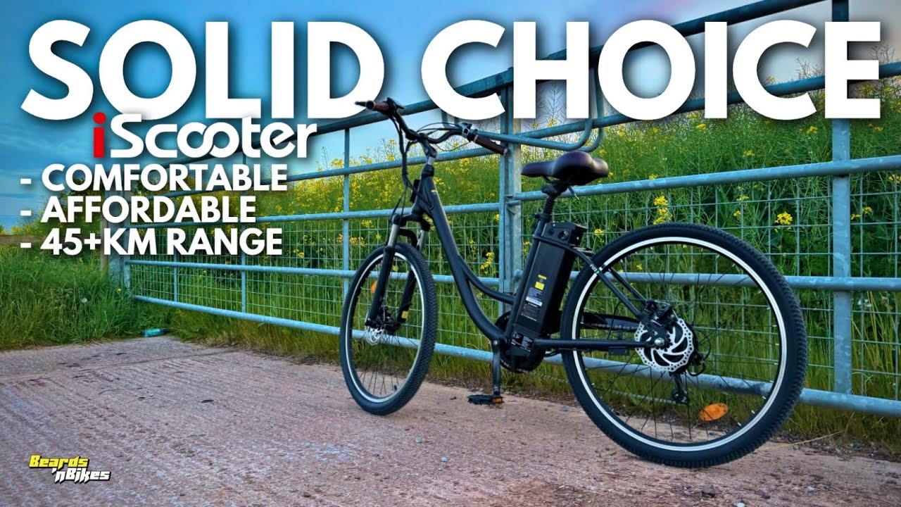 iScooter U2 | On The Road Review of the Budget Commuter e-Bike | Beards 'n Bikes