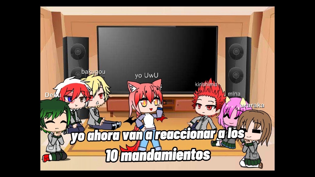 Bnha reaccionan a rap de los 7 pecados capitales