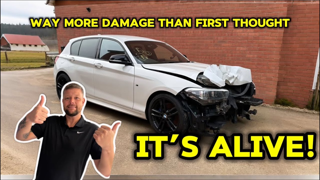 Rebuilding A wrecked BMW M140 part 3