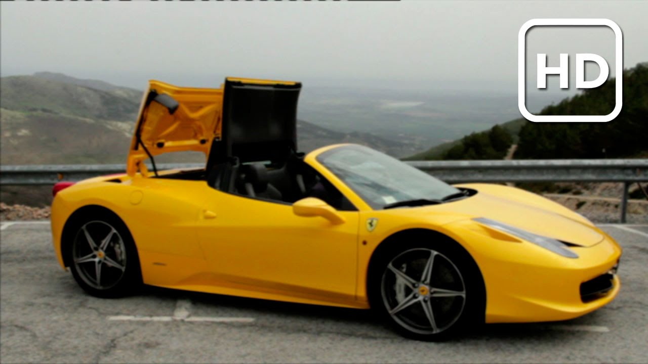 Ferrari 458 Spider: pura emoción al volante
