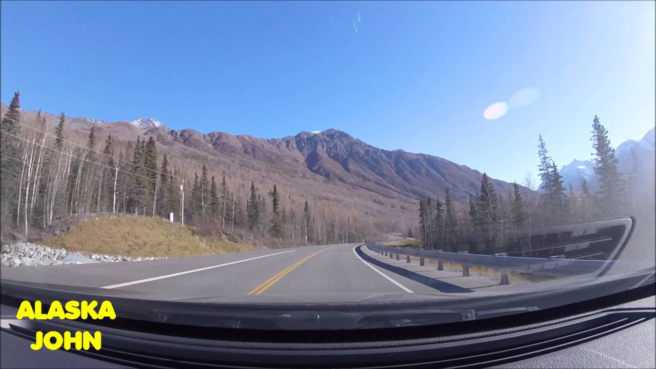 ALASKA DRIVING - Eagle River Valley - October 7th 2016