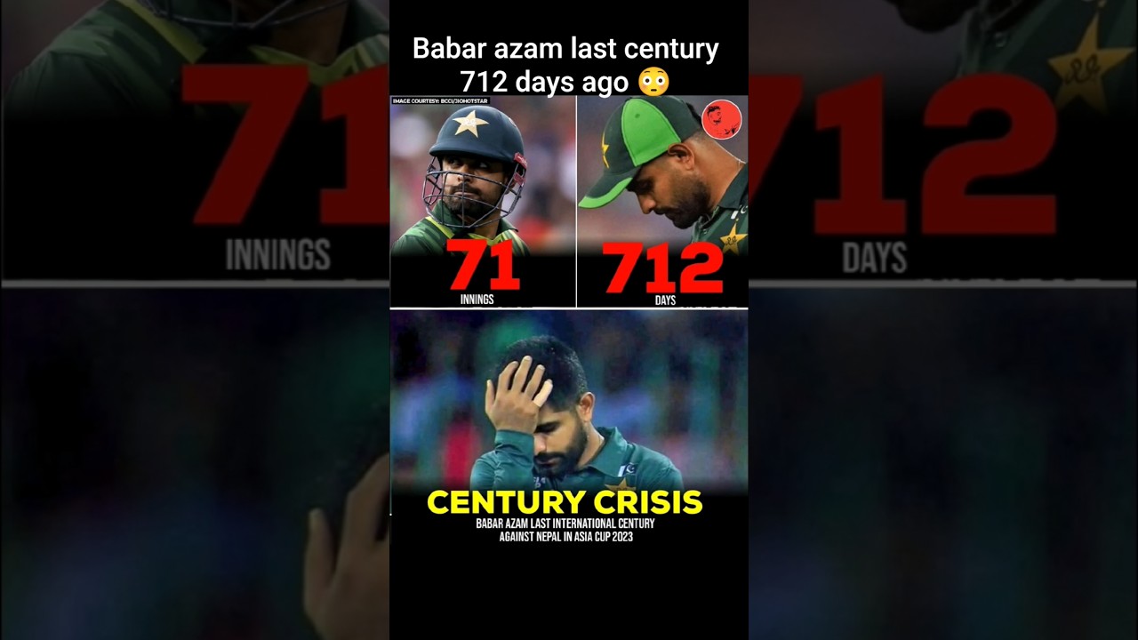babar azam is out of form 🤔