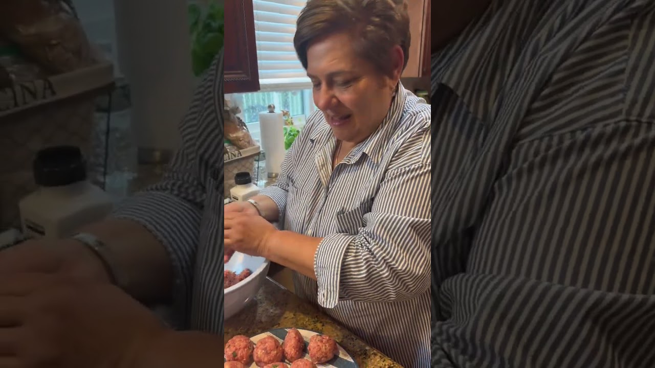 Фрикадельки Маддалены, приготовленные из отличных ингредиентов и Amore❤️🇺🇸🇮🇹