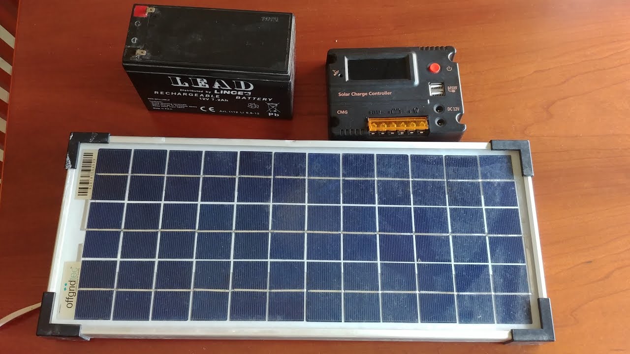 Impianto fotovoltaico economico offgrid