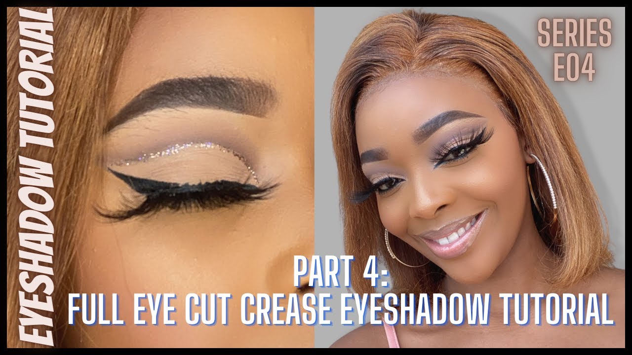 Eyeshadow Series part 4: Full cut crease tutorial | Smokey full cut crease | South African YouTuber