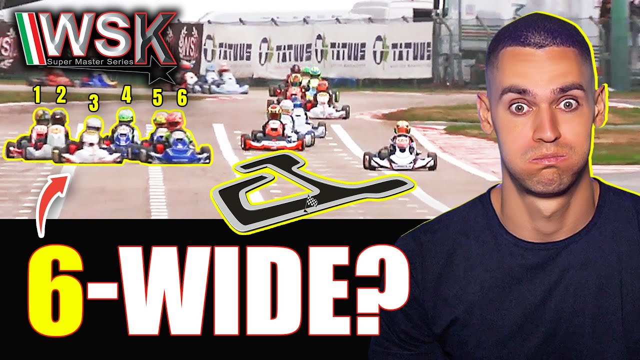 I Reacted To The Most Exciting WSK Karting Race At La Conca