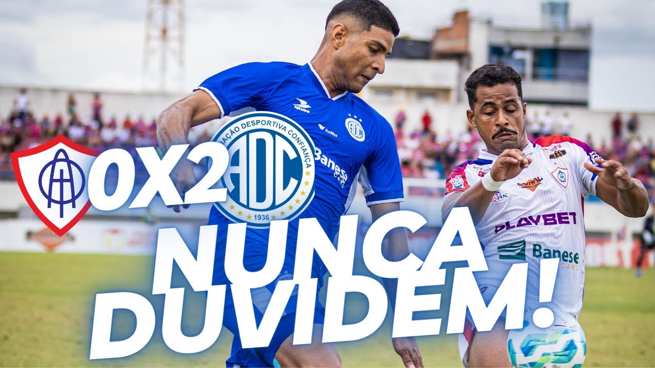 Itabaiana 0 x 2 CONFIAN&Ccedil;A - Estamos na final!!! | Campeonato Sergipano