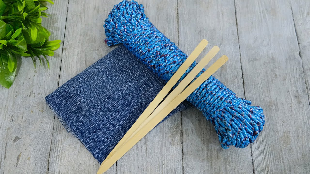 Интересная Идея из Бельевой Веревки DIY