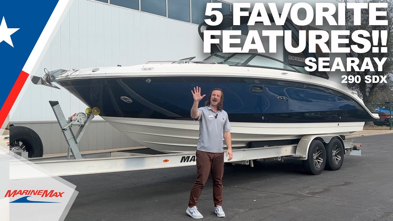 Tom's 5 Favorite Features on a 2022 Sea Ray SDX 290 for the Family and Friends
