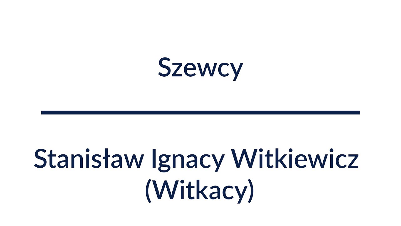 Szewcy - Stanisław Ignacy Witkiewicz (Witkacy) | Audiobook Całość!