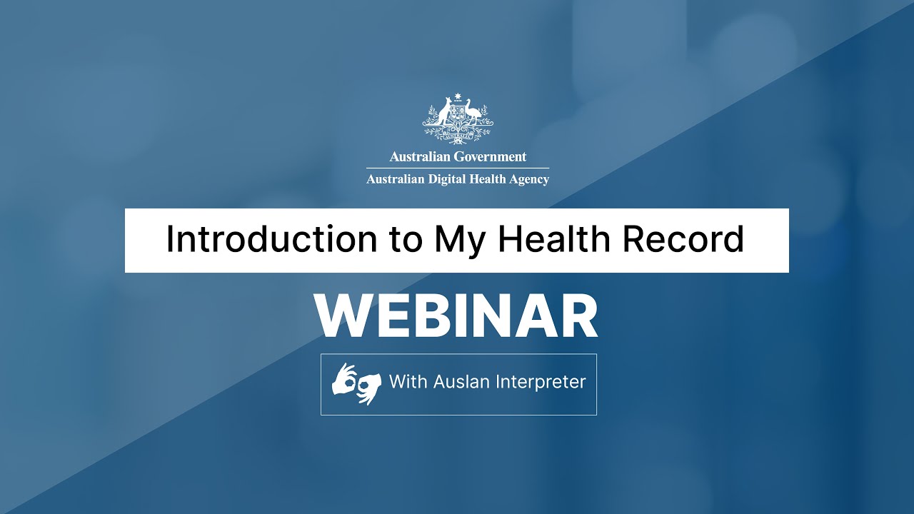 Introduction to My Health Record