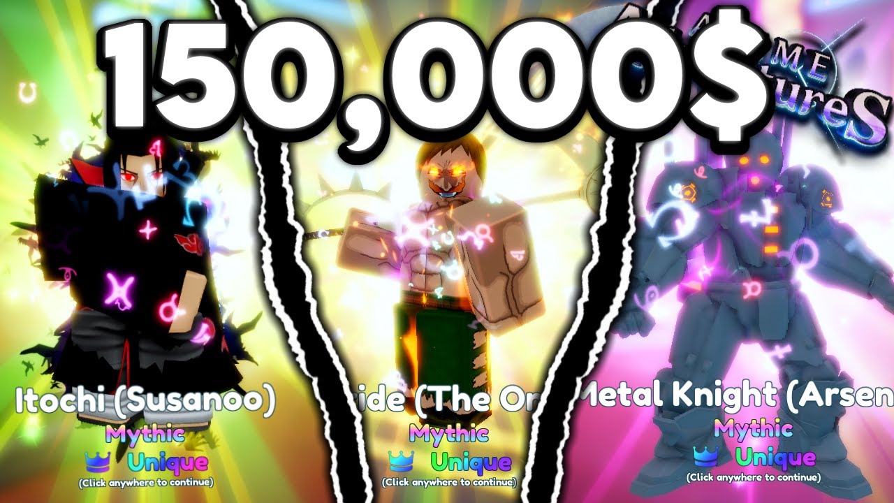 This Is My LUCKIEST 150,000$ Robux Trait Rerolls In Anime Adventures Update 12! Roblox