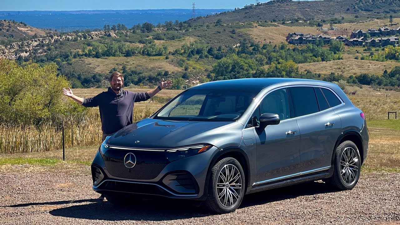 I Drive The Mercedes EQS SUV For The First Time!