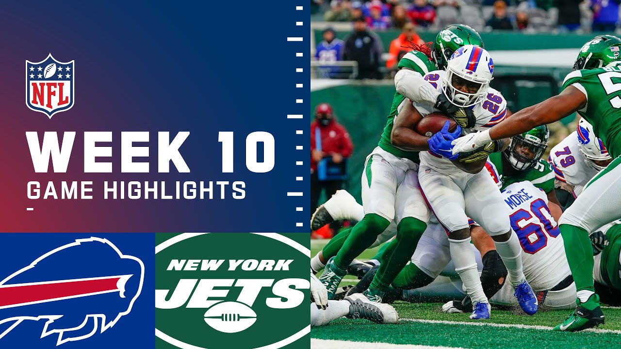 Bills vs. Jets Week 10 Highlights | NFL 2021