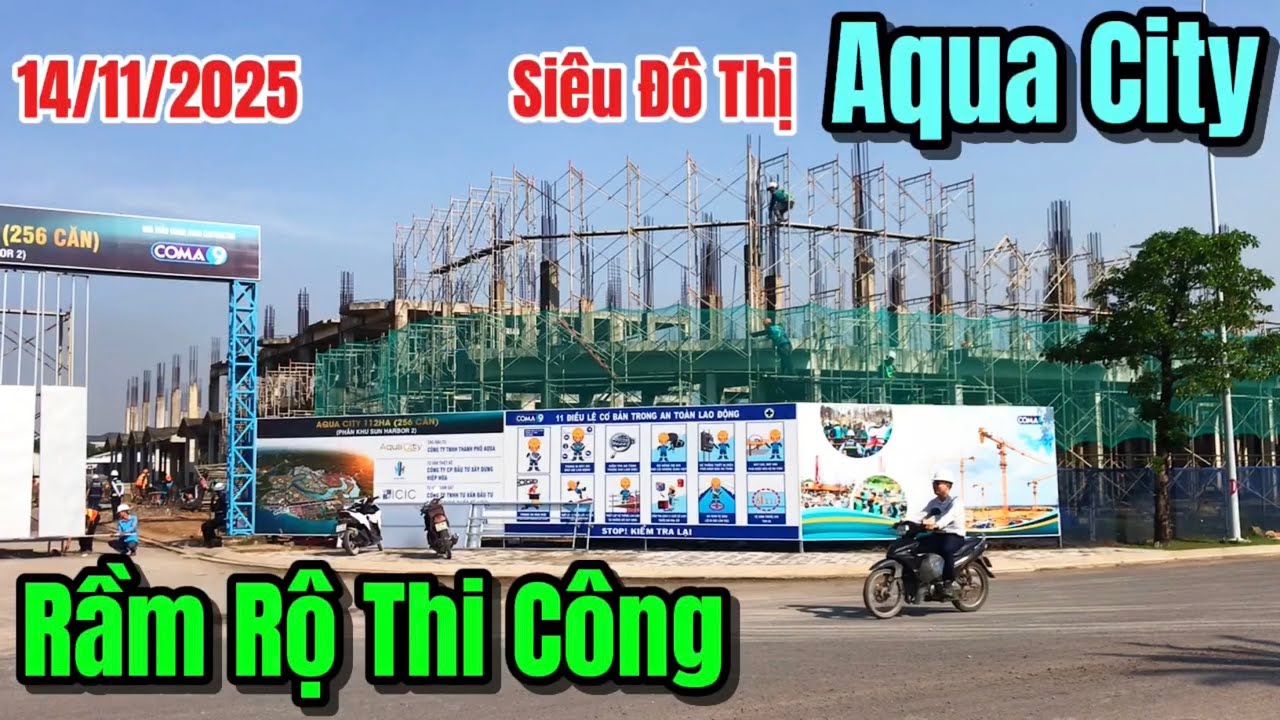Bất Ngờ Trước Những Hình Ảnh Mới Nhất Tại Siêu Đô Thị Aqua City Của Tập Đoàn Novaland Ở Đồng Nai