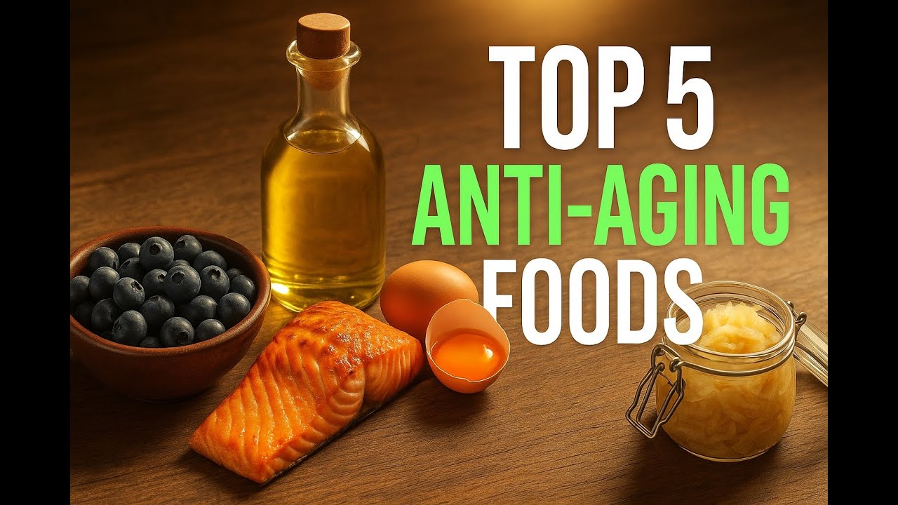 Top 5 Anti-Aging Foods That Actually Work (Backed by Science)