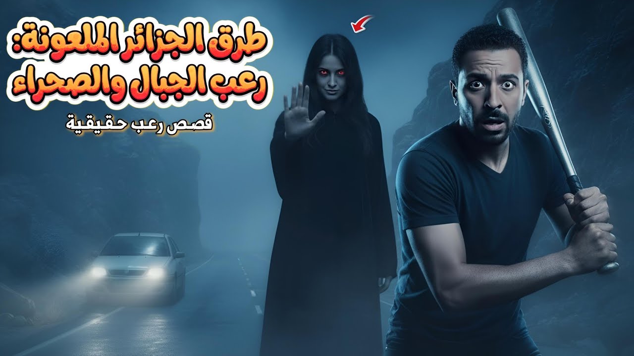 قصص رعب حقيقية من الجزائر😱 ||  على طرق الجبال و الصحراء ليلاً… لا تسمعها وأنت مسافر! 🚨☠️