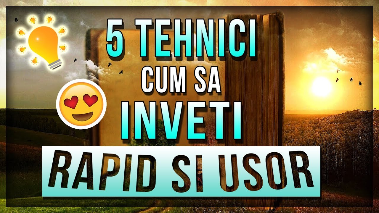 Cum sa INVETI mai USOR si RAPID - Invata simplu si repede! | CARTI AUDIO ONLINE