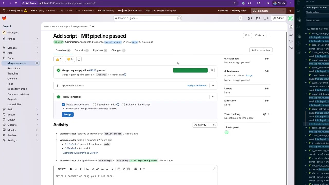 Pipeline Progress Bar POC