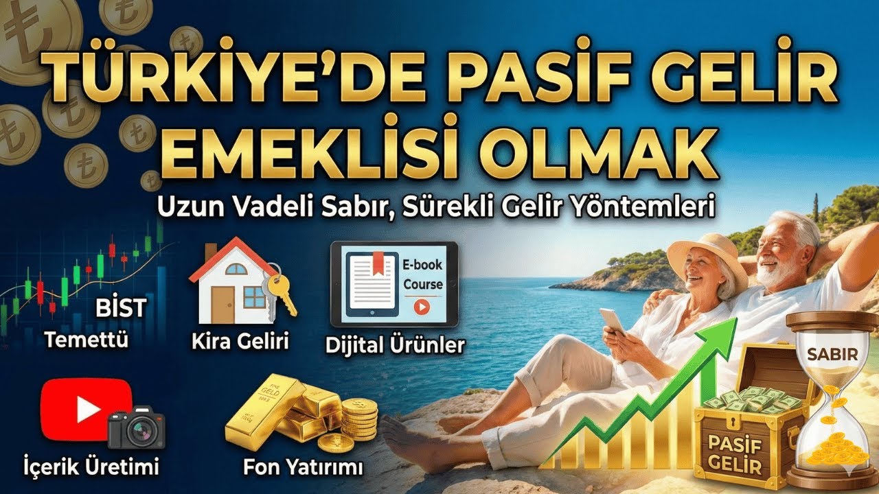 Pasif Gelir Nedir? Türkiye Şartlarında Finansal Özgürlüğe Giden Yol