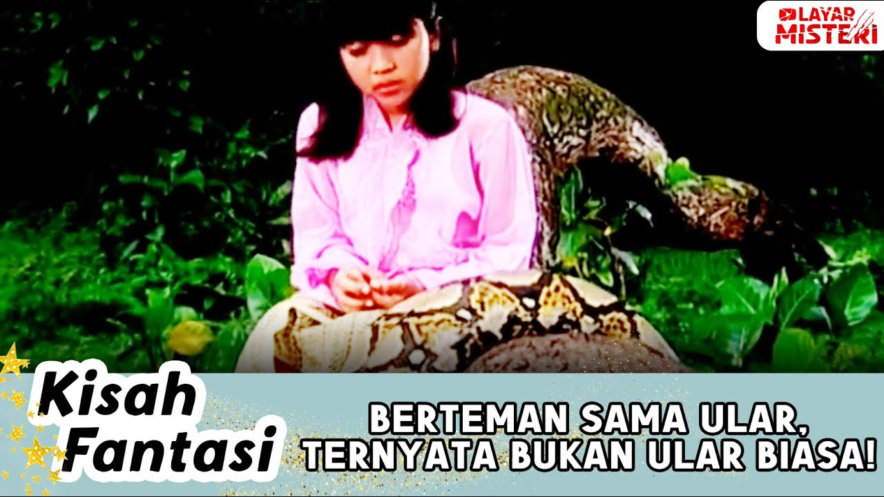 ULAR BAIK! SI ENENG BERTEMAN DENGAN ULAR JADI-JADIAN | KISAH FANTASI