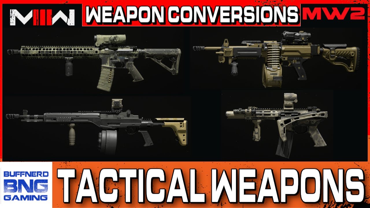 MW2 Tactical Weapons - Call Of Duty Modern Warfare III