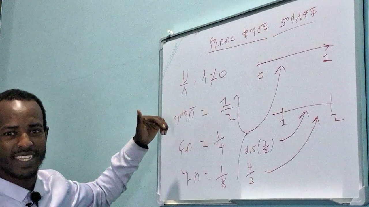 የንብብር ቁጥር ምሳሌዎች። Grade 8th Maths In Amharic Chapter one, Part Two.