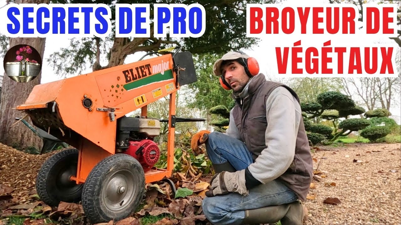 Utilité des copeaux...Bien ou pas ce broyeur après 23 ans ?mon expérience avec le Eliet Major 9cv.