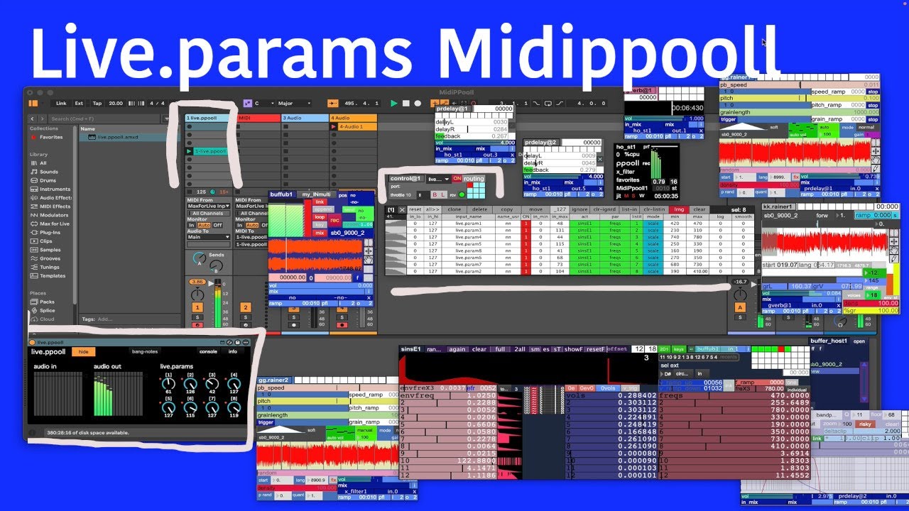 Live.params 2 Midi_ppooll