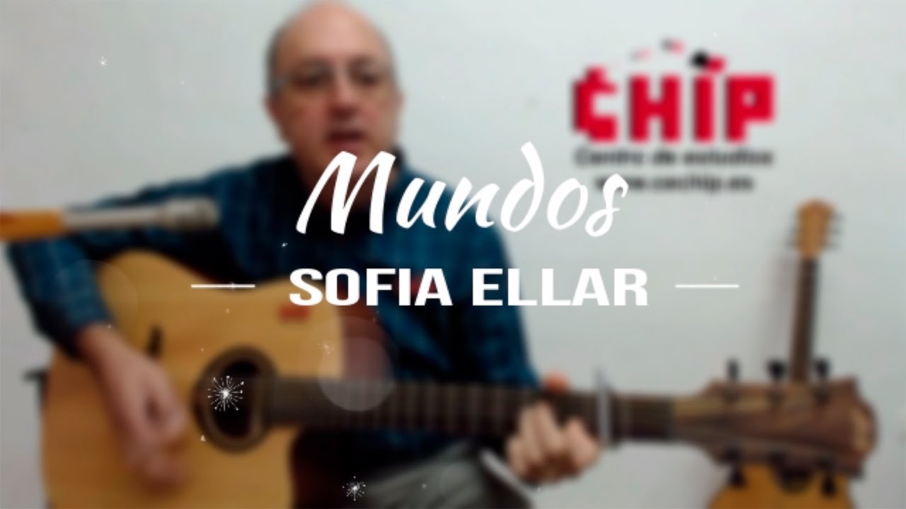 Como tocar Mundos de Sofia Ellar Tutotial Guitarra fácil