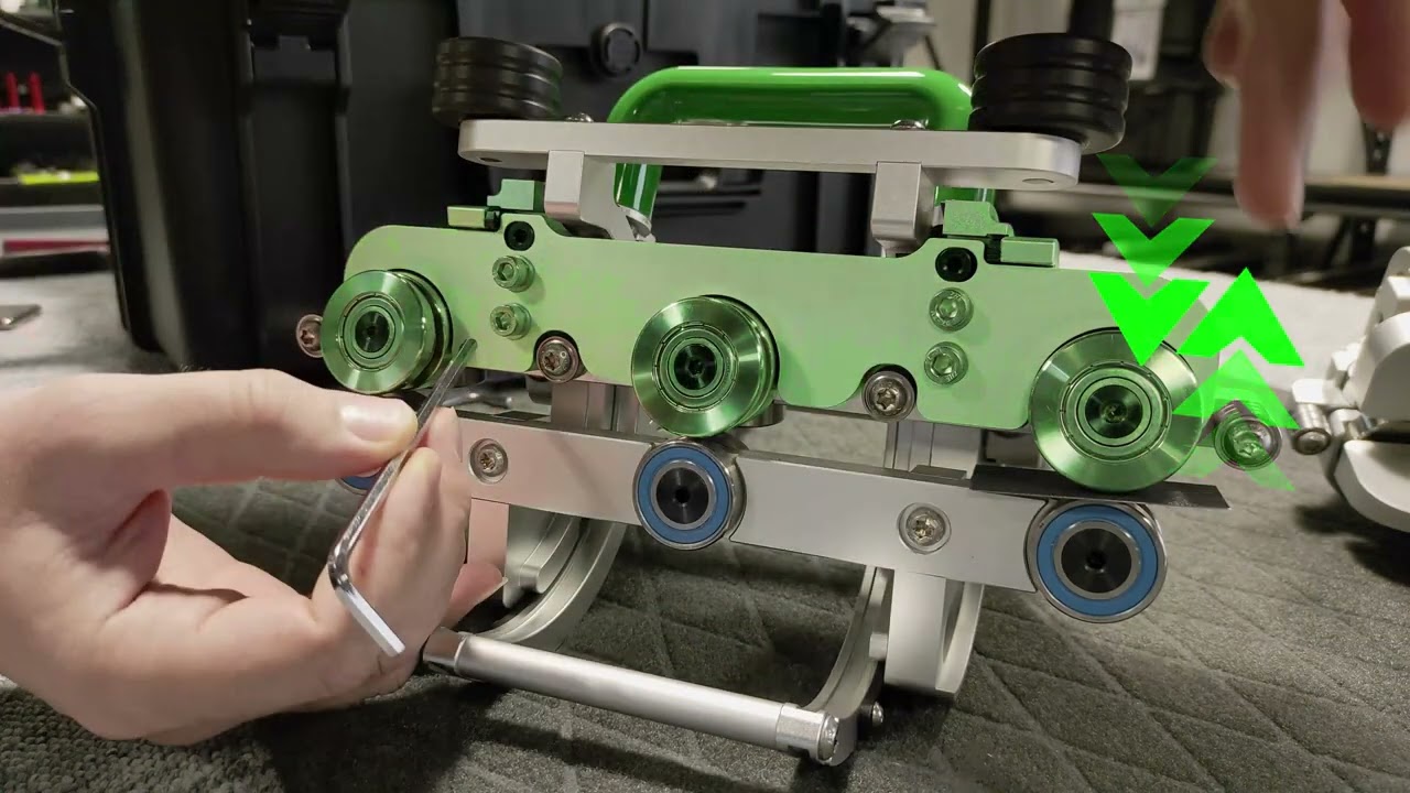 FALZBENDER thickness adjustment video manual