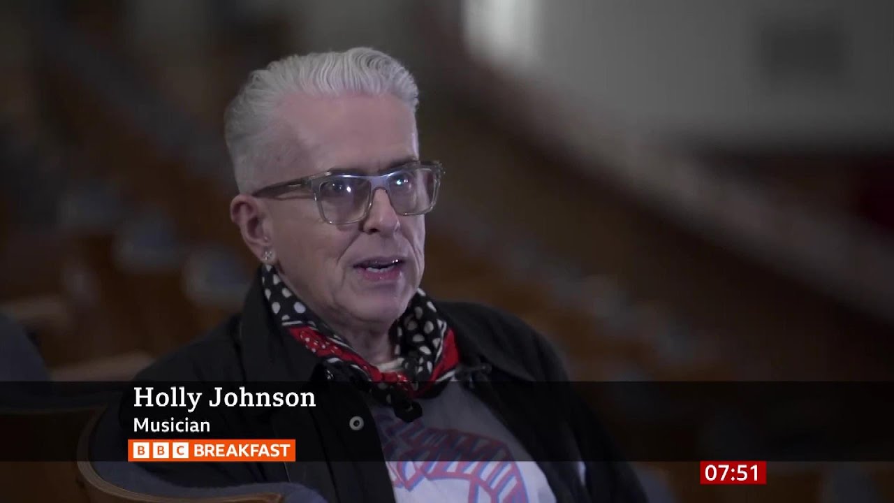 BBC Breakfast:  Holly Johnson Interview With Sally Nugent [10-05-2023]  Welcome Eurovision 2023