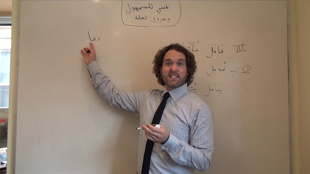 Arabic Grammar: 7. Vowels and Passive Verbs