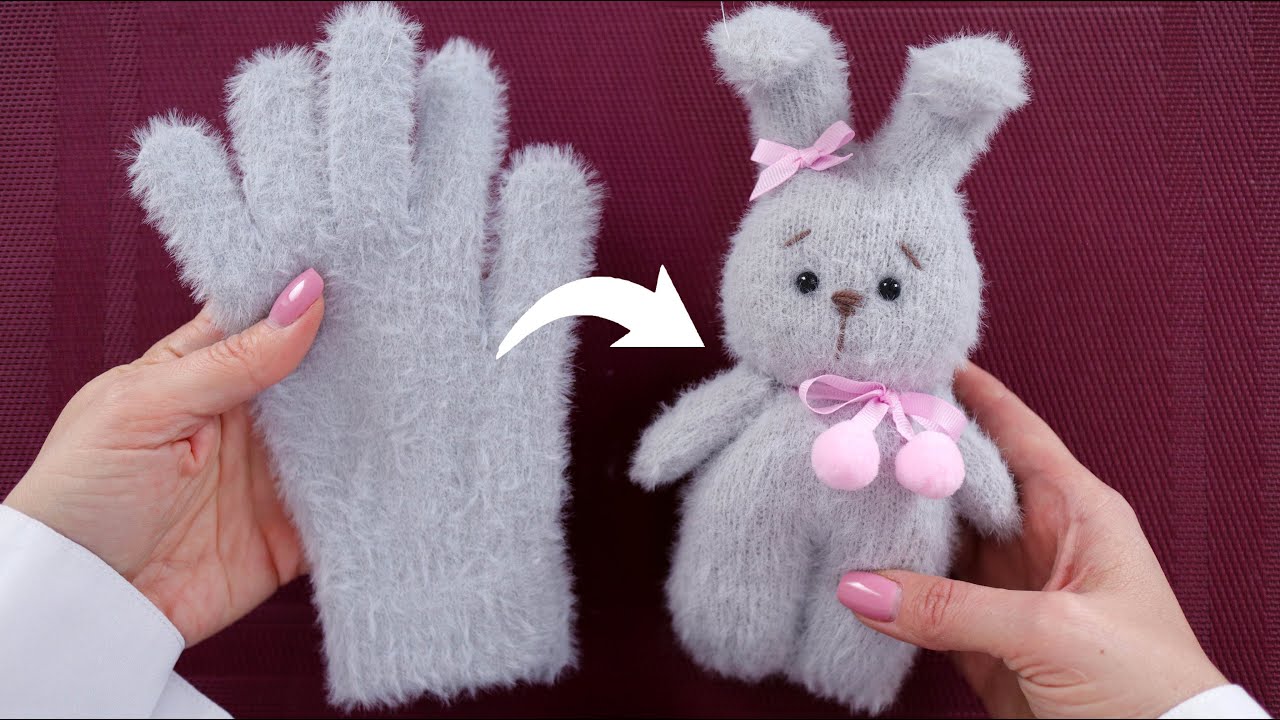 🐰❤️ Honey Bunny made of Glove ❤️🐰