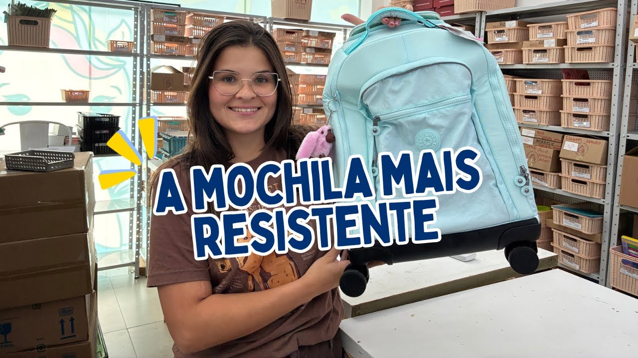 REPOSIÇÃO KIPLING CHEGOU! 😱 Mochilas, Estojos e Malas que ACABAM RÁPIDO | Papelaria Unicórnio