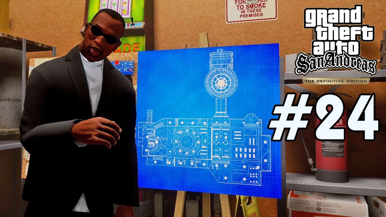 KUMARHANE SOYGUNU ! GTA SAN ANDREAS DEFINITIVE EDITION - BÖLÜM 24