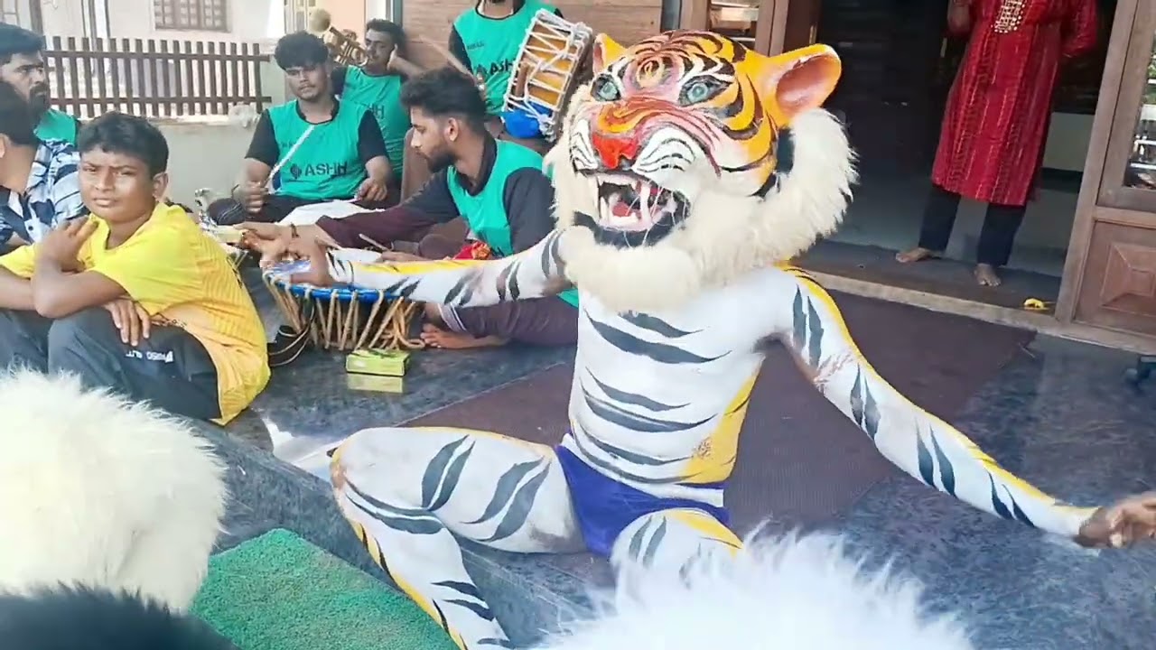 Taiger dance 🐯🐯🐯🐯🐯#kudla #manglore #mangaloreanfamily #tulunad #love 