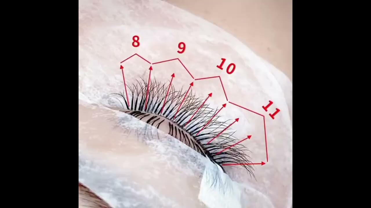 Lash extension process #lashextensions #lashes #viral #tips #lashartist #lashsupplies