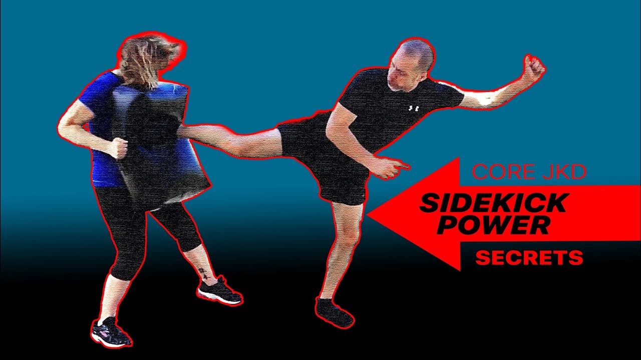 Secrets To Powerful JKD Side Kick   Core JKD Sidekick Technique