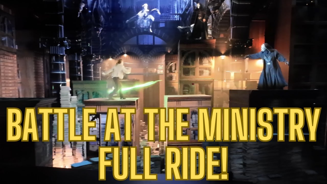 Battle at the Ministry Full Ride POV Experience in The Ministry of Magic at Epic Universe Orlando!