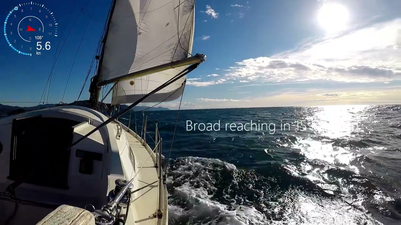 Sailing a Contest 29 in 15 kts wind
