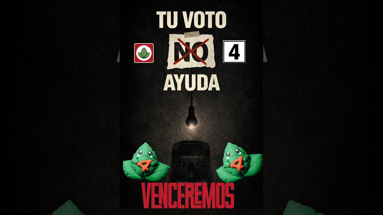 Tu voto [NO] ayuda | VENCEREMOS