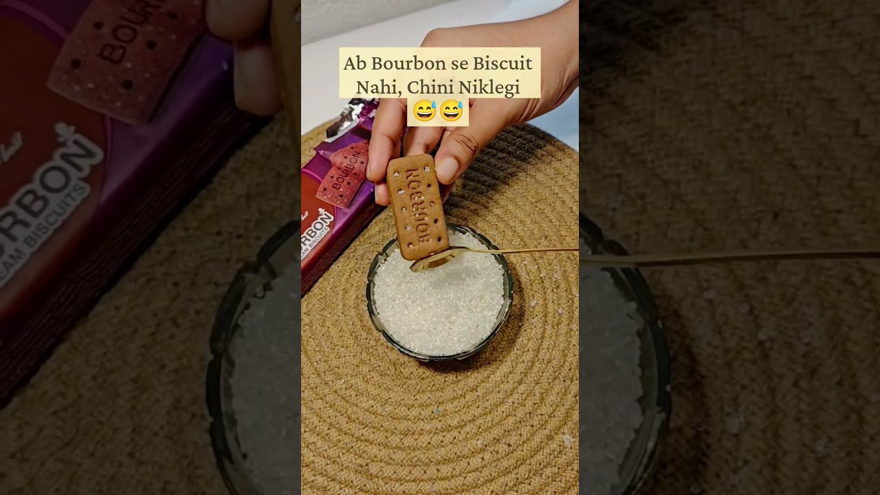 Bourbon Biscuit Se Chini niklegi #funny #pricehike #sugar #pov #relatable